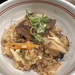 藁焼き鰹たたき明神丸 - 炊きたて鰹釜飯