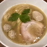 麺や而今 - 味玉・塩