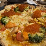 札幌海鮮丼専門店 すしどんぶり - シーフードピザ