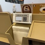 サイゼリヤ - テーブルに設置されている「注文用QR」を
      スマホから読み込み注文