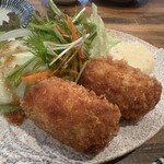 魚心千葉 - 大好きカニクリームコロッケ。