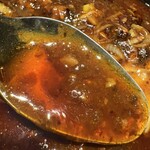 四川名菜 川府 - 油でアツアツ！全身汗だく　美味しい！