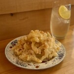 Fortune comes in at the merry gate - 白まいたけのフリット