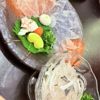 泳ぎとらふぐ活蟹料理 あじ平 曽根崎 - 