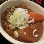 やきとり 葉舞風 - 牛すじみそ煮込み定食 1,100円。