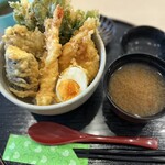 白花咲々 - 日替わり天丼　770円