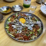 韓国料理ポチャ クァンジャン市場 - 