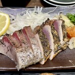 わら焼きと寿司 駅前 - 【11/18〜30日11時〜15時限定】わら焼き食べ比べ（ぶり、かつお各3枚）