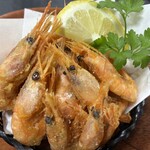 駅前漁港 - なんばん海老の唐揚げ