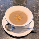 ANAインターコンチネンタル安比高原リゾート - 八幡平マッシュルームのスープ