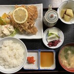たつみ食堂 - とりから揚げ定食　1,100円