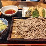 笹陣 飯田橋店 - 野菜天もり