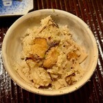 鎌倉 北じま - 2025.10.  〆ご飯④ 梭子魚と蓮根と落花生の炊き込みご飯