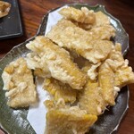 栄太郎 - とうもろこし天ぷら！！