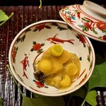 鎌倉 北じま - 2025.10.  銀杏 鮑 湯葉