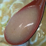 活力再生麺屋 あじ庵食堂 - 旨味たっぷりな味噌スープ