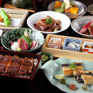 鰻重御膳・鰻重会席で特別な時間を