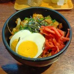 博多とんこつ 天神旗 - ヘタレ丼