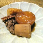 ごはんや 要兵衛 - 大根、ジャコ天、牛すじ、蛸、海老芋