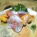 ごはんや 要兵衛 - 本鮪、鯛、カンパチ、赤貝、雲丹