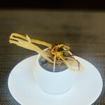 西欧料理 サヴァカ - ② ヌートリアのトマト煮込み、マス茸、台湾リスのロティ