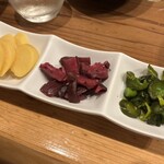 炉辺人 - 漬物盛り合わせ