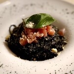 アーティーチョーク - Linguine al nero di seppia❗️