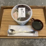 福尾商店 - 抹茶あんみつ