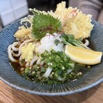 おのうどん - 秋の贅沢特天ぶっかけ