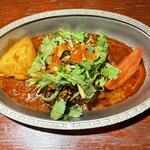 DEVIL CURRY - 料理写真:ドライキーマカレー