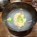 礒田 - 雲子のお椀 天ぷら揚げ