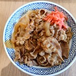 吉野家 - 料理写真:牛丼並（アタマの大盛り・つゆだく）