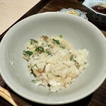 礒田 - 芹と鯛ご飯