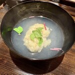 礒田 - 雲子のお椀 天ぷら揚げ