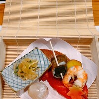 魚と炭と鉄板と ととと - 季節の前菜盛り合わせ②