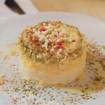 ピッツェリア・ロマーナ・イル・ペンティート - 料理写真:四層のインサラータルッサ （ポテトサラダ、ボイルエッグ、香味野菜入りアヴォカド、自家製タルタル）