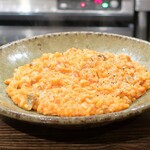 魚介のトマトクリームリゾット