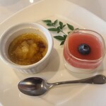 萬珍樓點心舗 - デザート2点 最後まで美味しくいただきました♡