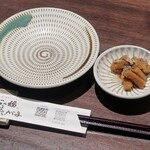 旬の鮮魚と魂の煮込み ぶん福茶がま - 取り皿など