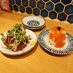 天ぷらと寿司 こじま - 自家製ポテトサラダ