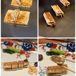 八王子うかい亭 - 肉汁の旨みを吸収した食パンは…
      知る人ぞ知るもやしパンへと変身して…
      これもいいおつまみに♡(*´ω｀*)