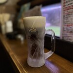 立喰酒場 金獅子 - お代わりのハーフアンドハーフ