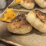 もつ焼きばん - 焼きおにぎり