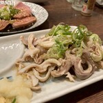 もつ焼きばん - ガツ刺し