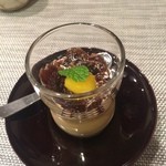 禅紫 - デザートは珈琲ゼリープリン