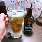 もつ焼ぽるこ - ホッピーセット（黒） 500円