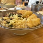 牧のうどん - 横から