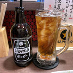 もつ焼ぽるこ - これを飲み終えたら帰ると致しましょう。