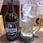 もつ焼ぽるこ - 中（220円）