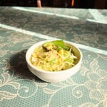 シャンティ - オーダーしてすぐに提供してくれる"サラダ"。